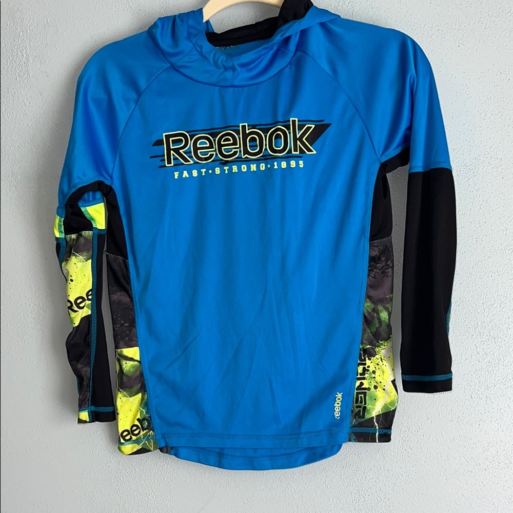 Reebok Blue Kids Long Sleeve Shirt